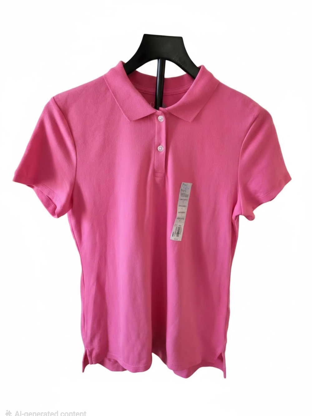 croft & barrow Pink Short Sleeve Polo Top